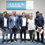 Cascallares, Kicillof y Fabiani inauguraron un Jardín de Infantes y el nuevo edificio de la Secundaria nº 76