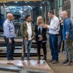 Fabiani y Eichel visitaron Industrias Baco