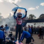 Colapinto volvió al país y revolucionó a los fanáticos del automovilismo