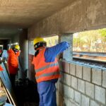 Se retomó la construcción de la Estación de Trenes de la Universidad Guillermo Brown