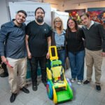 Un docente y alumnos de Claypole fabricaron una silla de ruedas con impresión 3D